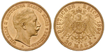 11820 Wilhelm II., 20 Mark