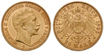 11821 Wilhelm II., 20 Mark