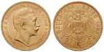 11845 Wilhelm II., 20 Mark