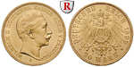 11847 Wilhelm II., 20 Mark