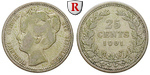 11944 Wilhelmina I., 25 Cents