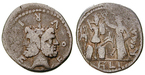 12915 M. Furius, Denar