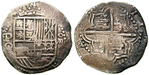 12929 Philipp III., 8 Reales