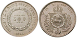 13851 Pedro II., 500 Reis