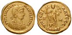 15454 Valentinianus III., Solidus