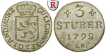 16312 Karl Theodor, 3 Stüber