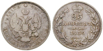 16523 Nikolaus I., 25 Kopeken