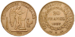 16653 III. Republik, 20 Francs