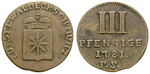 17470 Friedrich, 3 Pfennig