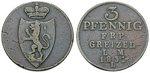 18100 Heinrich XIX., 3 Pfennig