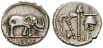 18500 Caius Iulius Caesar, Denar