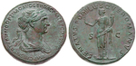18559 Traianus, Sesterz