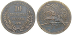 19399 10 Neu-Guinea Pfennig