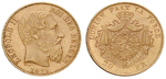 20727 Leopold II., 20 Francs