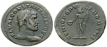 22661 Constantius I., Caesar, Fol...