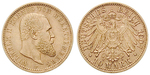 23740 Wilhelm II., 10 Mark