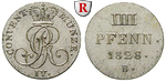 23924 Georg IV., 4 Pfennig