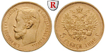 27394 Nikolaus II., 5 Rubel