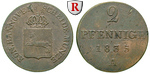 29814 Wilhelm IV., 2 Pfennig