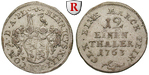 31537 Heinrich XII., 1/12 Taler