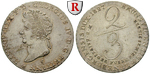 34660 Georg IV., 2/3 Taler