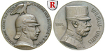 35133 Wilhelm II., Silbermedaille