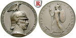 35134 Wilhelm II., Silbermedaille