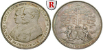 35184 Ludwig III., Silbermedaille