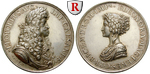 35477 Leopold I., Silbermedaille