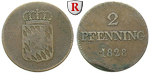 35919 Ludwig I., 2 Pfennig