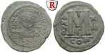 38311 Justinian I., Follis