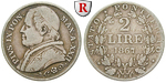 42927 Pius IX., 2 Lire
