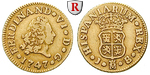 43165 Ferdinand VI., 1/2 Escudo