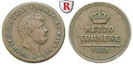 44035 Ferdinando II., 1/2 Tornese