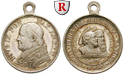 45840 Pius IX., Silbermedaille
