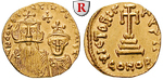 46830a Constans II. und Constantin...