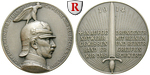 51439 Wilhelm II., Silbermedaille
