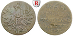 54507 Friedrich I., 6 Pfennig