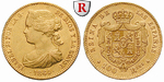 54744 Isabella II., 100 Reales