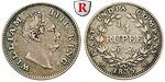 56503 William IV., 1/4 Rupee