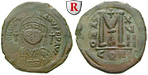 57374 Justinian I., Follis