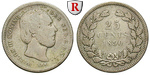 57796 Willem III., 25 Cents