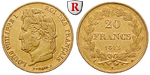 61496 Louis Philippe, 20 Francs