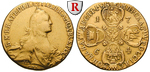61541 Katharina II., 10 Rubel