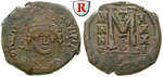 61755 Justinian I., Follis
