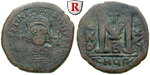 61762 Justinian I., Follis