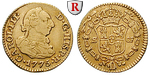 63353 Carlos III., 1/2 Escudo