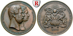 63515 Friedrich III., Bronzemedai...