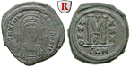 65750 Justinian I., Follis