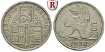 66857 Leopold III., 5 Francs